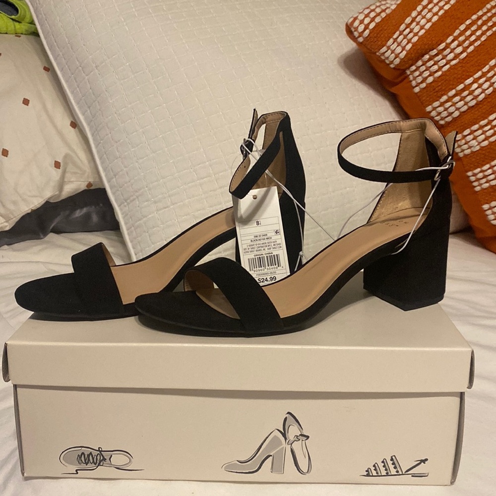 Black heels